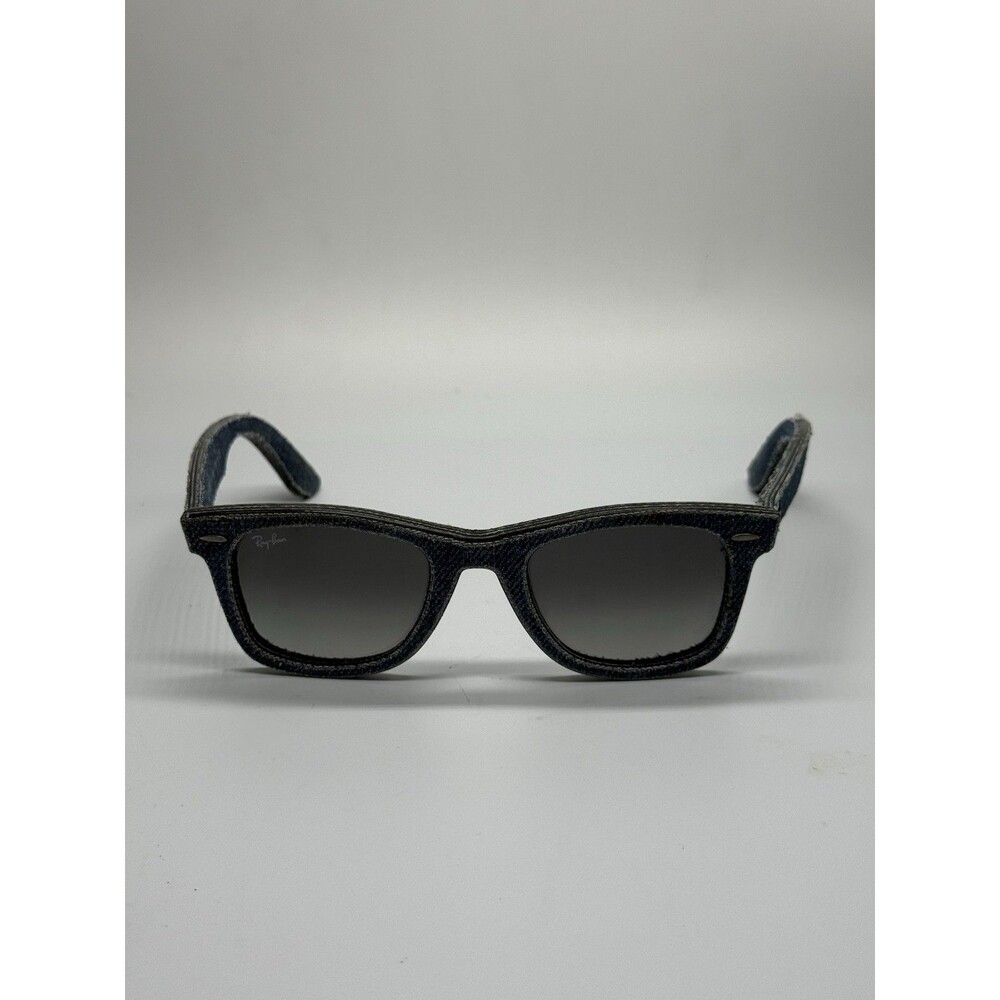 Ray-Ban Denim Wayfarer Sunglasses RB2140 1163/71 50-22 Blue Gray 3N